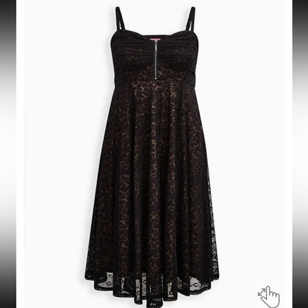 Torrid Betsey Johnson Leopard Dress 3